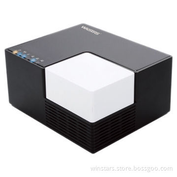 100Mbps Wireless Router with 4-port USB Hub, MultifunctionNew